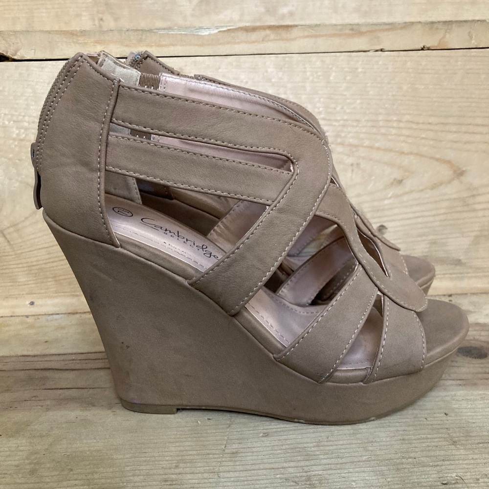 Tan Wedges